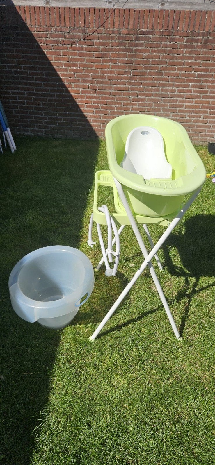 babybad met toebehoren, Ophalen, Zo goed als nieuw, Badje, Bébé-jou