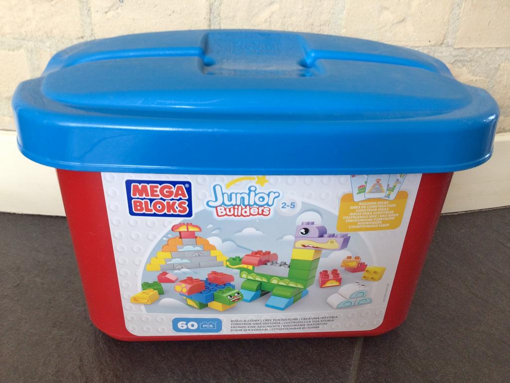 Bak Megabloks “soort Lego” 2-5 jaar, Ophalen of Verzenden, Zo goed als nieuw, Megabloks