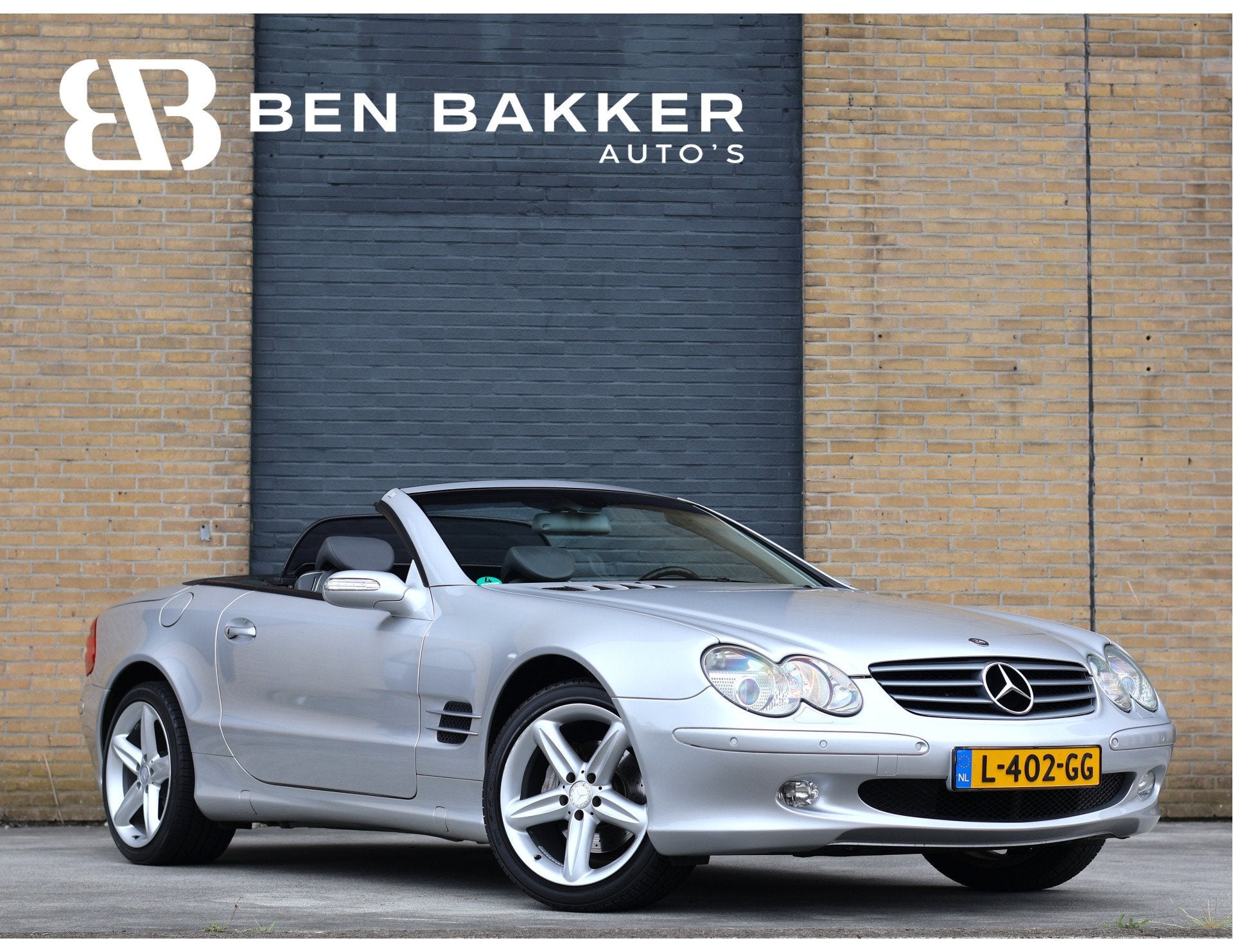 Mercedes-Benz SL-Klasse 350 V6 Cabrio Leder | ABC vering | S, Auto's, Automaat, Achterwielaandrijving, Gebruikt, 1670 kg