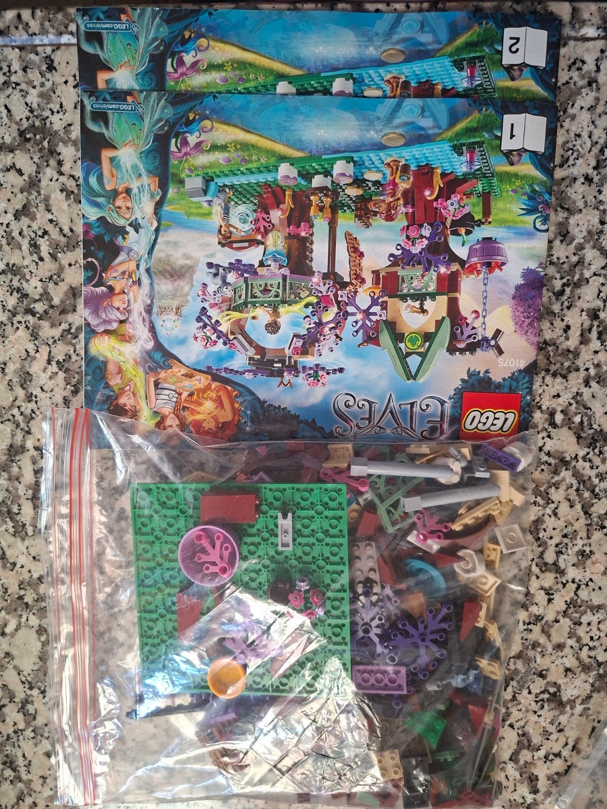 LEGO Elves 41075: Het Elfenboomhuis, Gebruikt, Lego, Ophalen of Verzenden, Complete set