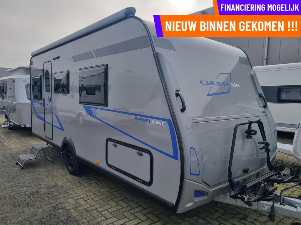 CARAVELAIR SPORT LINE 480 MOVER + QUEENSBED + CASS LUIFEL, Caravans en Kamperen, Caravans, Mover, Bedrijf, 6 tot 7 meter, Caravelair