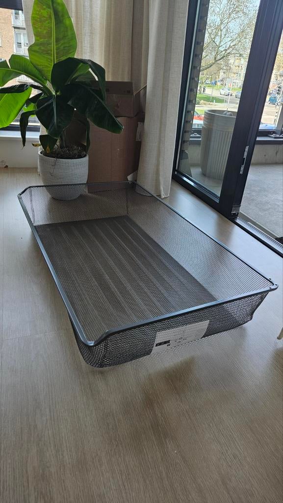 Nieuwe IKEA Komplement fijndraadmand Pax 100x58 cm, Ophalen, 100 tot 150 cm, Nieuw, Metaal
