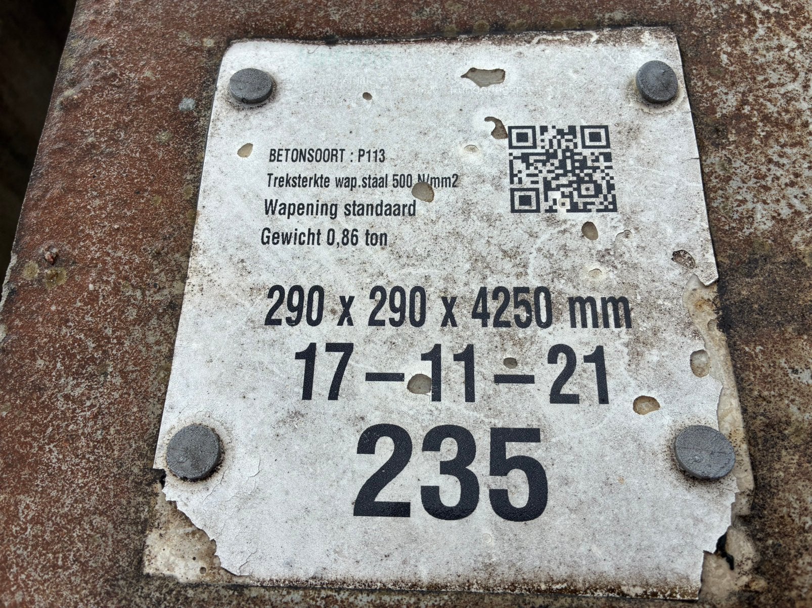 Heipalen 29/29 4.25, Ophalen of Verzenden