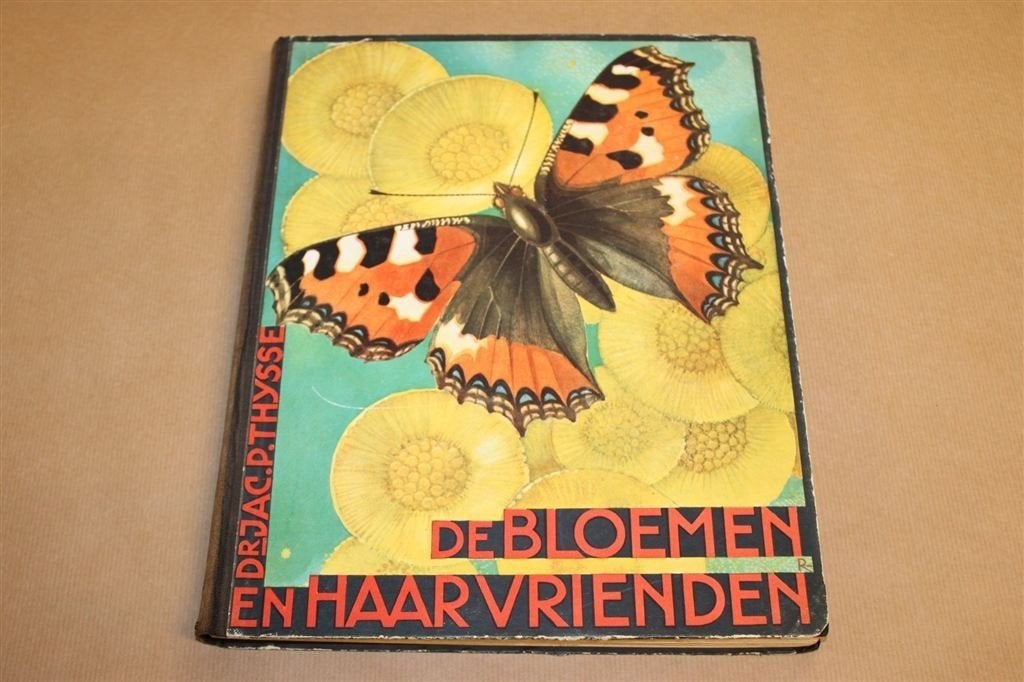 De Bloemen En Haar Vrienden — Jac P. Thijsse, Verkade 1934, Ophalen of Verzenden, Gelezen
