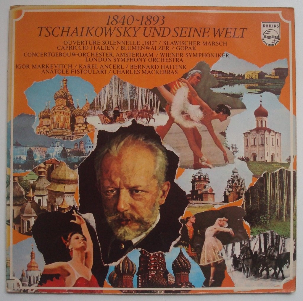 1840-1893 Tschaikowsky Und Seine Welt, originele lp uit 1971, Ophalen, Gebruikt, Romantiek, 12 inch