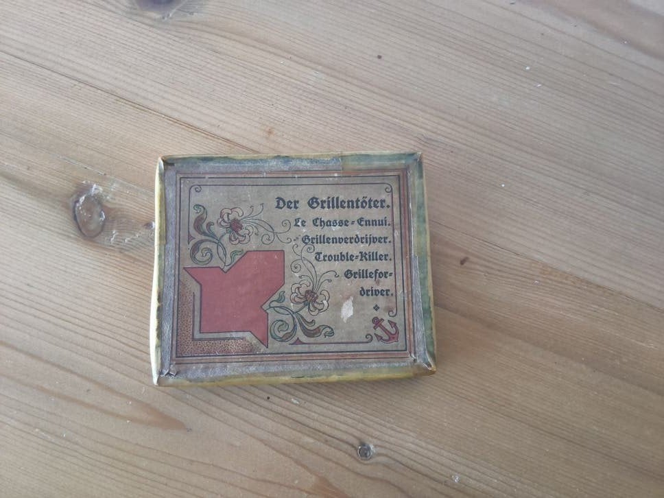 Antieke Tangram Puzzel 'Der Grillentöter' (ca. 1900), Ophalen of Verzenden