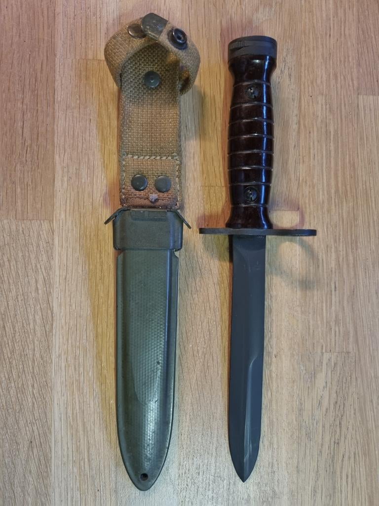 Italiaanse BM59 bajonet, Ophalen of Verzenden, Landmacht, Overige gebieden, Mes of Dolk
