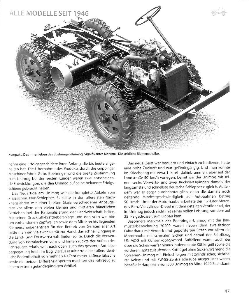 Unimog - Alle Typen, Alle Modelle, Alle Daten seit 1946, Verzenden, Nieuw, Peter Schneider, Tractor en Landbouw