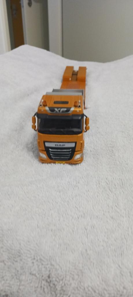 Daf XF SC 8X4 DIEPLADER  WSI 02-1626, Hobby en Vrije tijd, Modelauto's | 1:43, Ophalen, Zo goed als nieuw, Bus of Vrachtwagen
