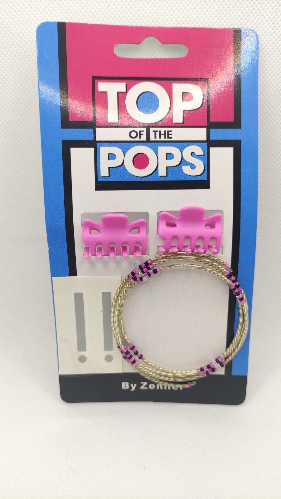 Top of the pops haarfrutsels en armband roze - nieuw, Ophalen of Verzenden, Zo goed als nieuw, Overige kleuren, Overige typen