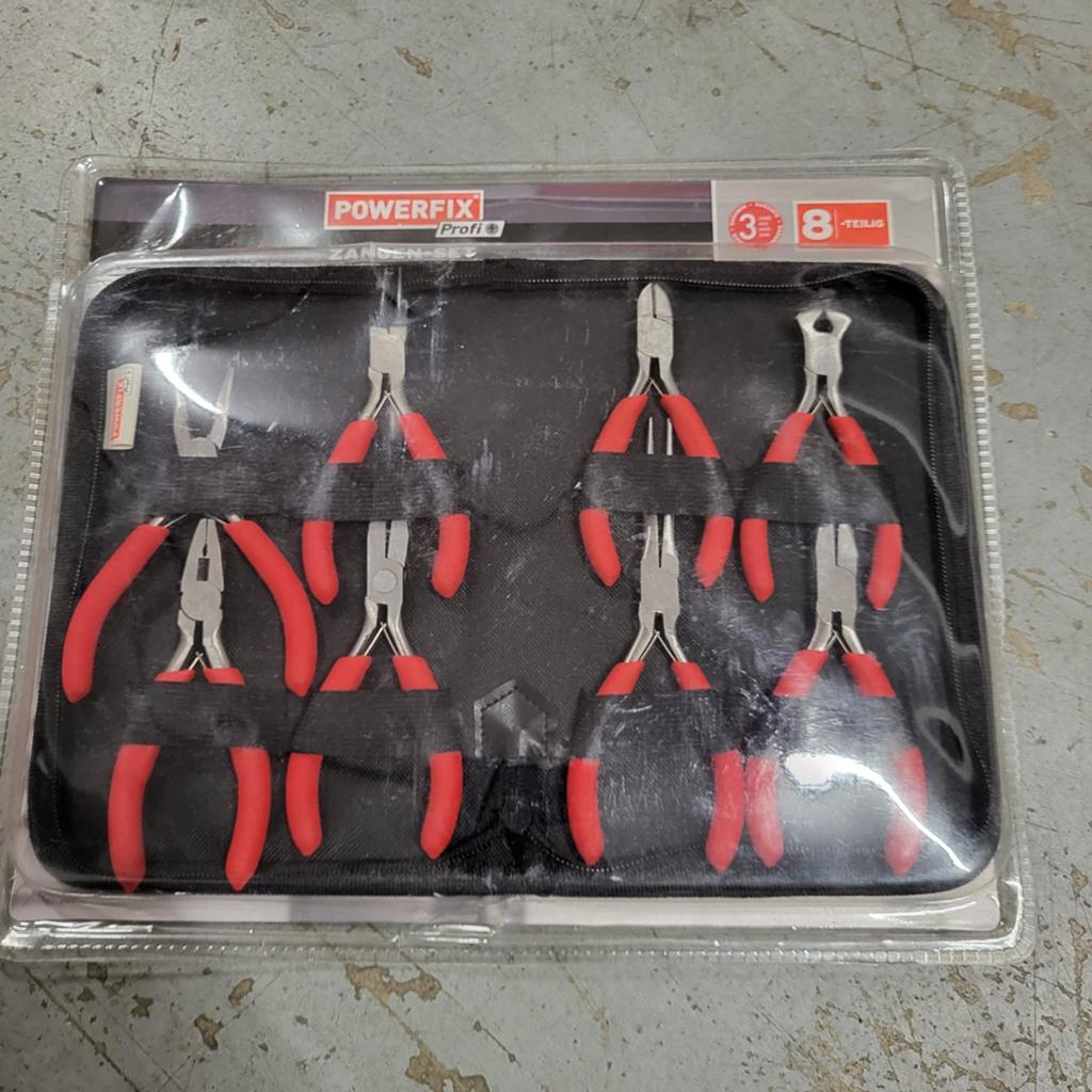 Powerfix Profi Zangen-set 8-delig, Ophalen of Verzenden, Nieuw