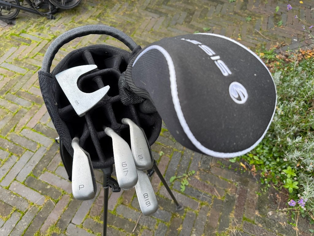 Foto 6 van Complete golfset Inesis: 6 clubs, standbag & trolley
