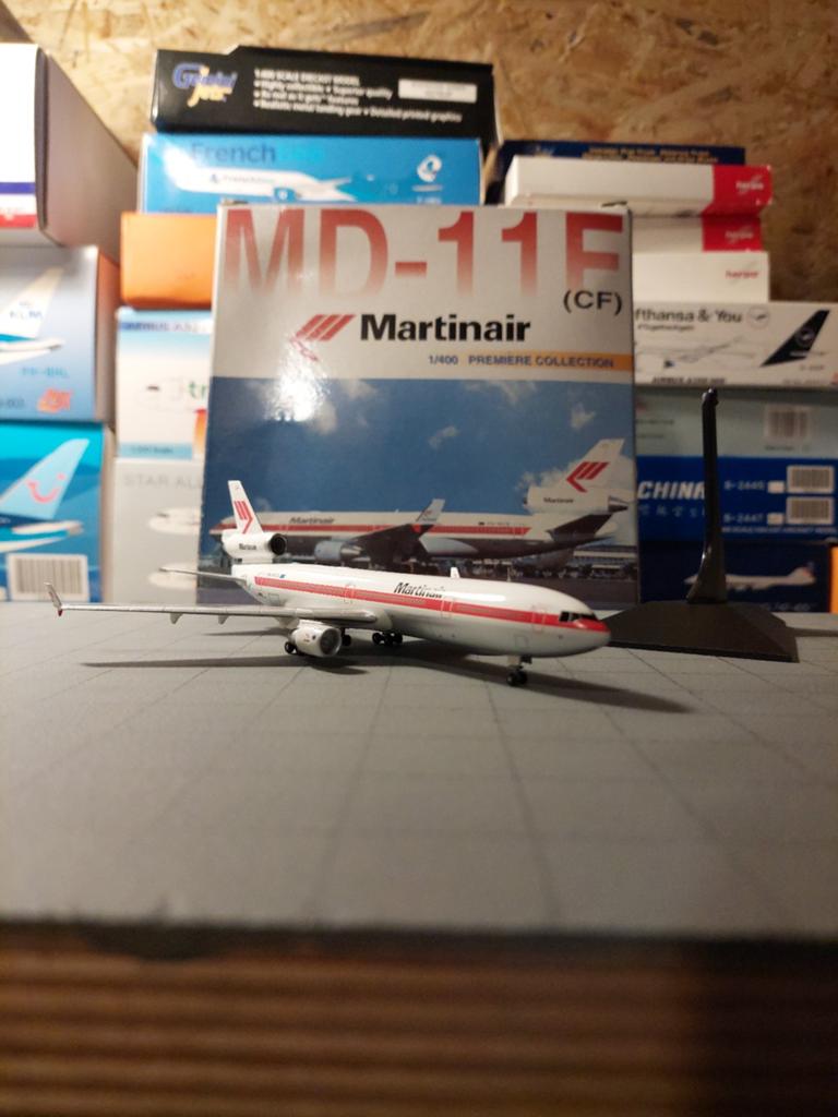 Boeing MD-11F Martinair Dragon Wings, Ophalen of Verzenden, Zo goed als nieuw, Schaalmodel