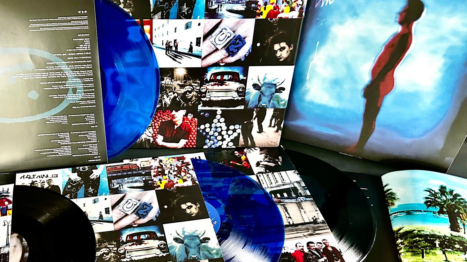 U2. Collectie achtungbaby box. Lps  tourbook. Etc etc, Ophalen of Verzenden, Gebruikt, Pop, Overige typen