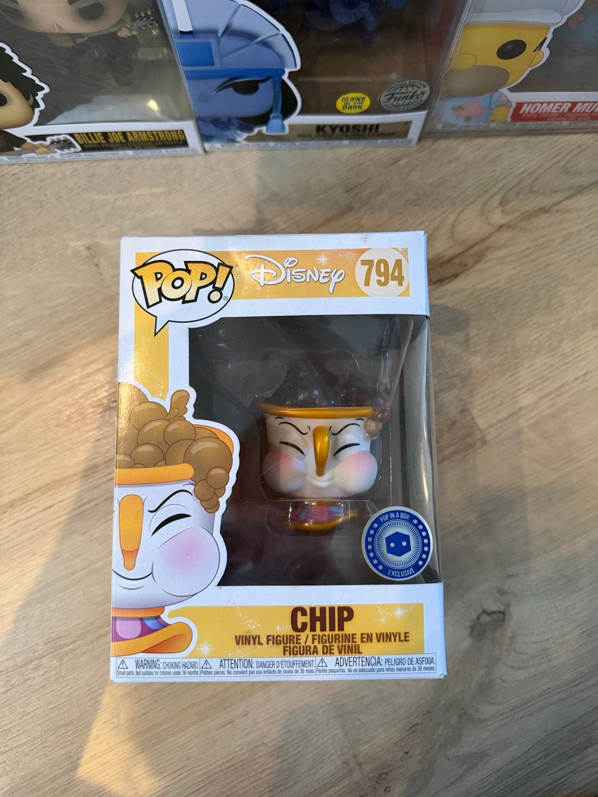 Funko Pop! Disney 794 Chip (Beauty and the Beast), Ophalen of Verzenden, Nieuw