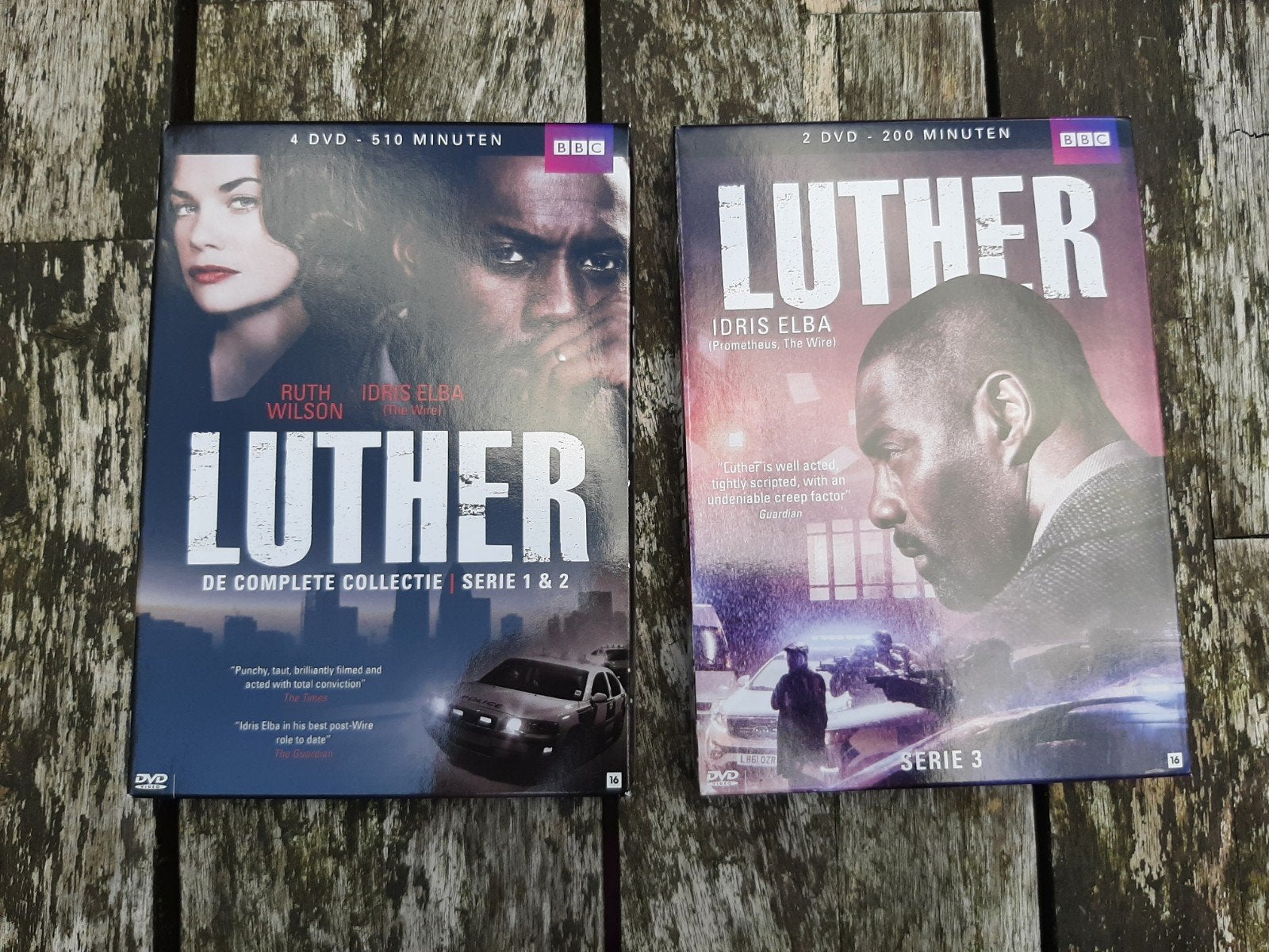 Luther serie 1 2 3 dvd set, Ophalen of Verzenden