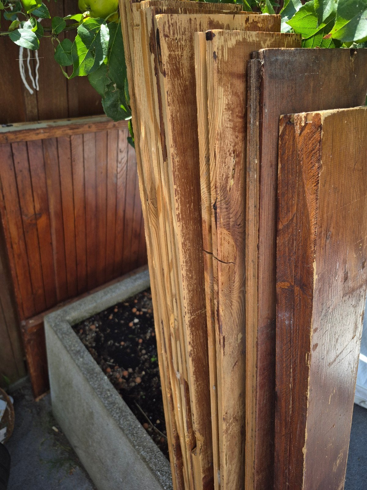 Diverse gebruikte houten planken en balken, Ophalen, Gebruikt, 25 tot 50 mm, Balk