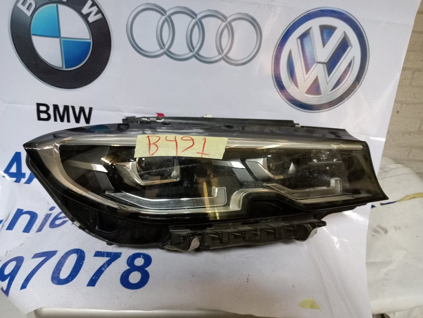 Koplamp BMW 3 serie G20 G21 Full led rechts 9481702, Auto-onderdelen, Gebruikt, -, -, Ophalen of Verzenden