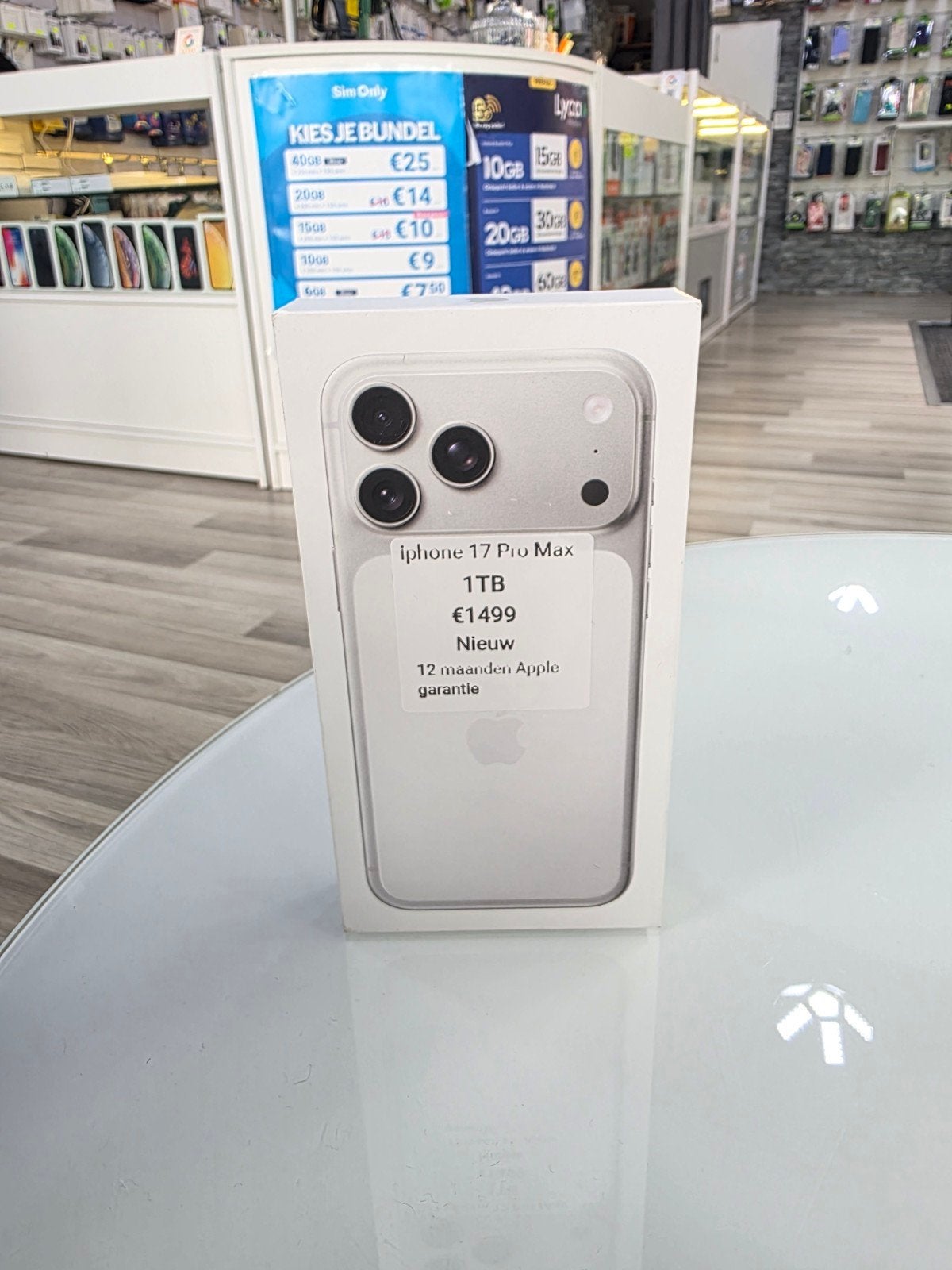 iphone 17 Pro Max 1TB Nieuw, Telecommunicatie, Mobiele telefoons | Apple iPhone, Overige modellen, Rjsmartphonelelystad@gmail.com