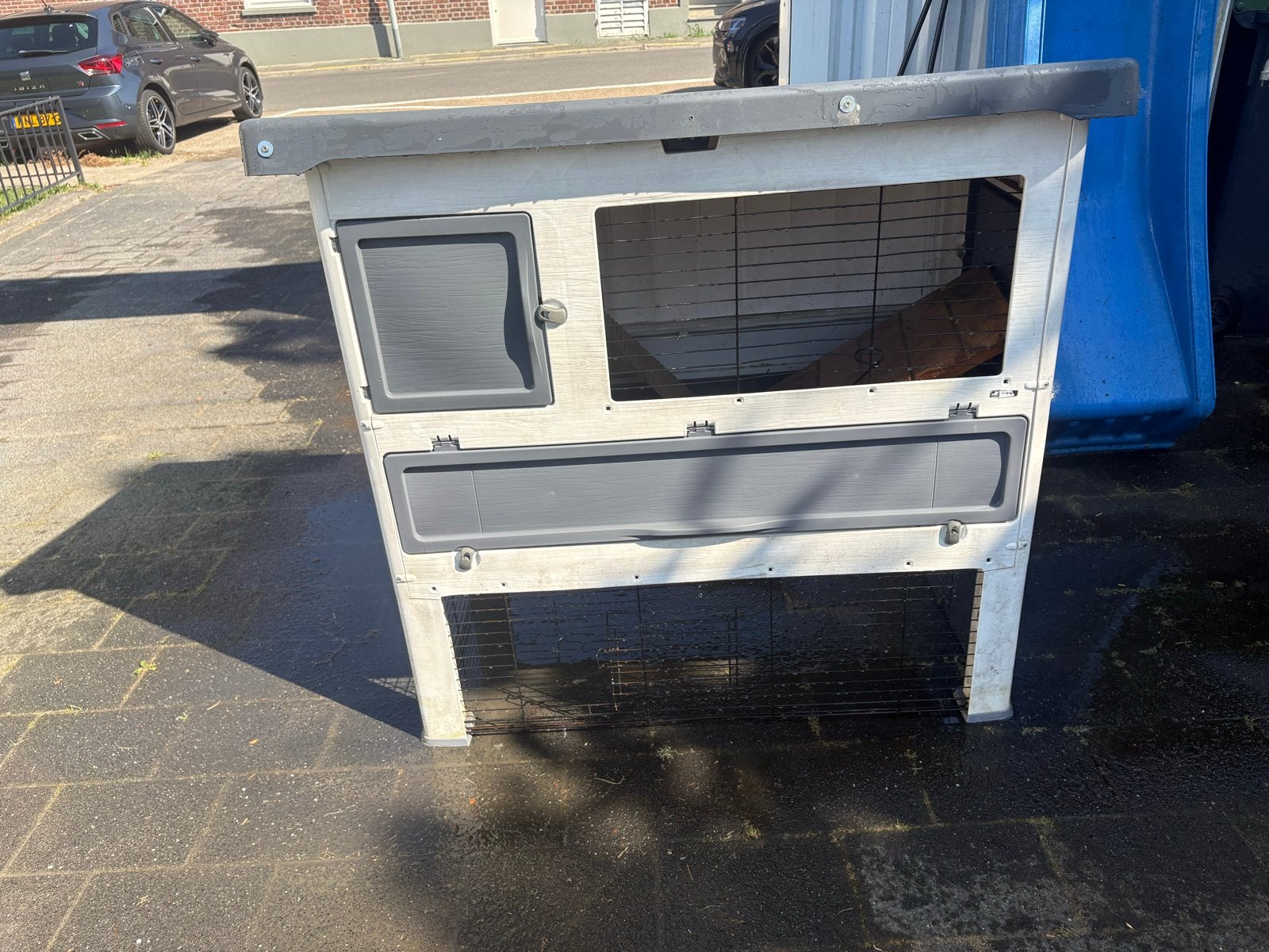 Ferplast konijnenhok, Ophalen of Verzenden, 90 cm of meer, Konijn, Hok