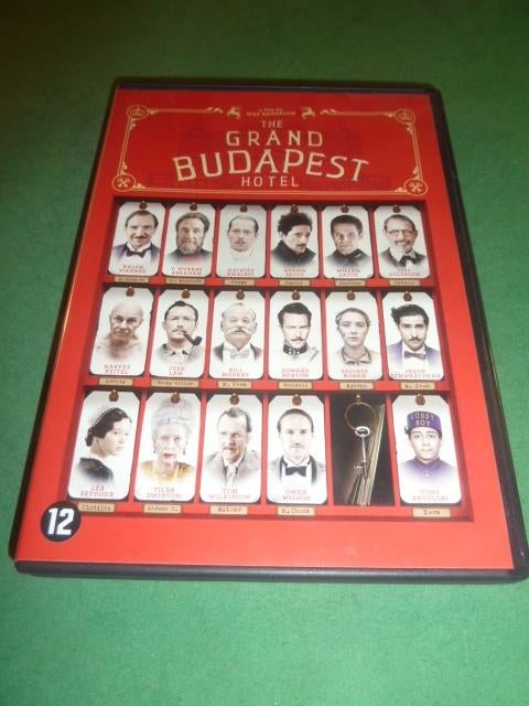 The grand Budapest hotel Wes Anderson dvd, Alle leeftijden, Verzenden, Zo goed als nieuw, Overige gebieden