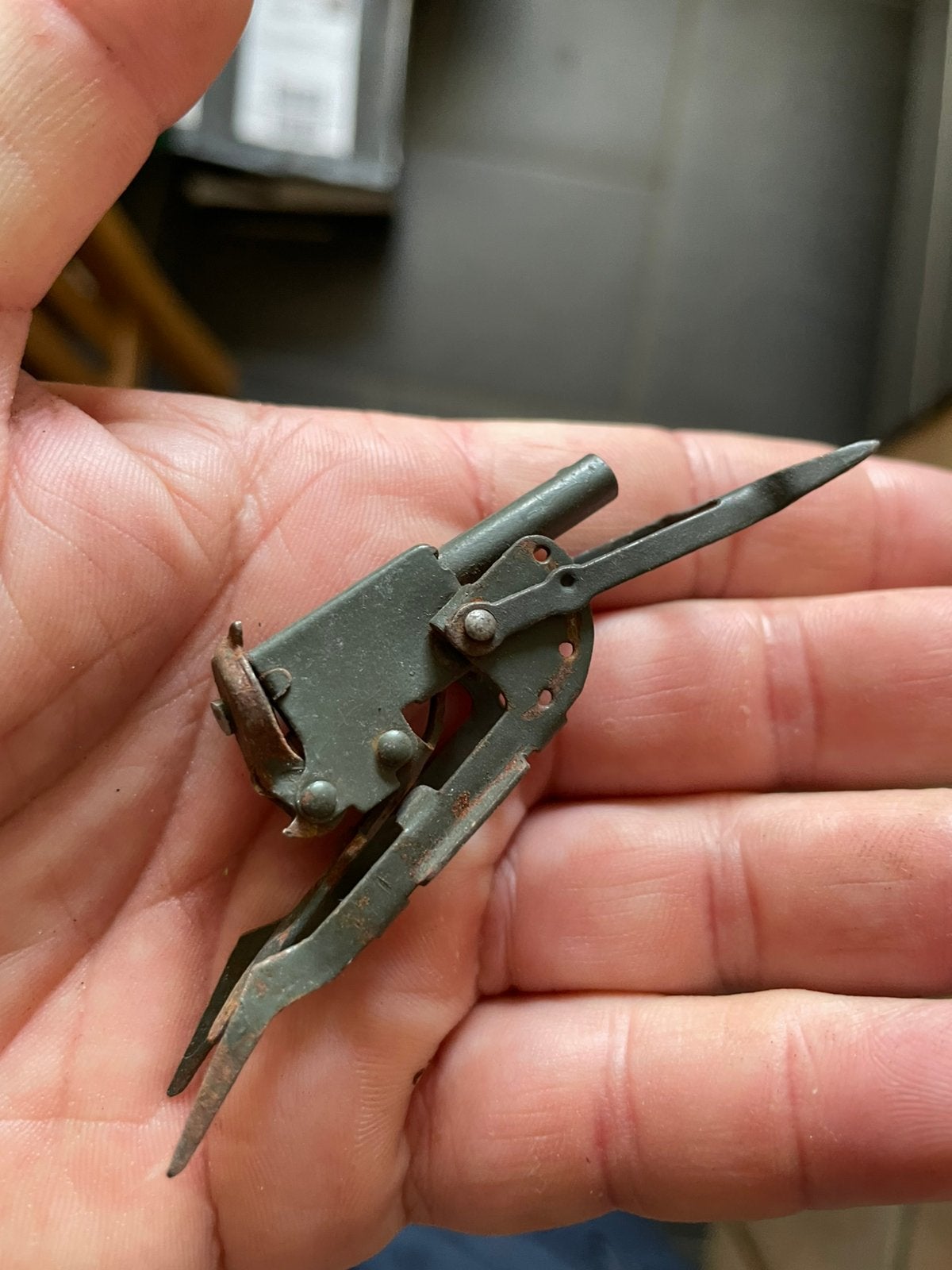 Metalen mg hausser lineol, Ophalen of Verzenden