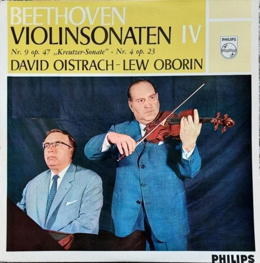 Beethoven David Oistrach Lev Oborin – Violinsonaten IV, Kamermuziek, Ophalen of Verzenden, Zo goed als nieuw, 12 inch