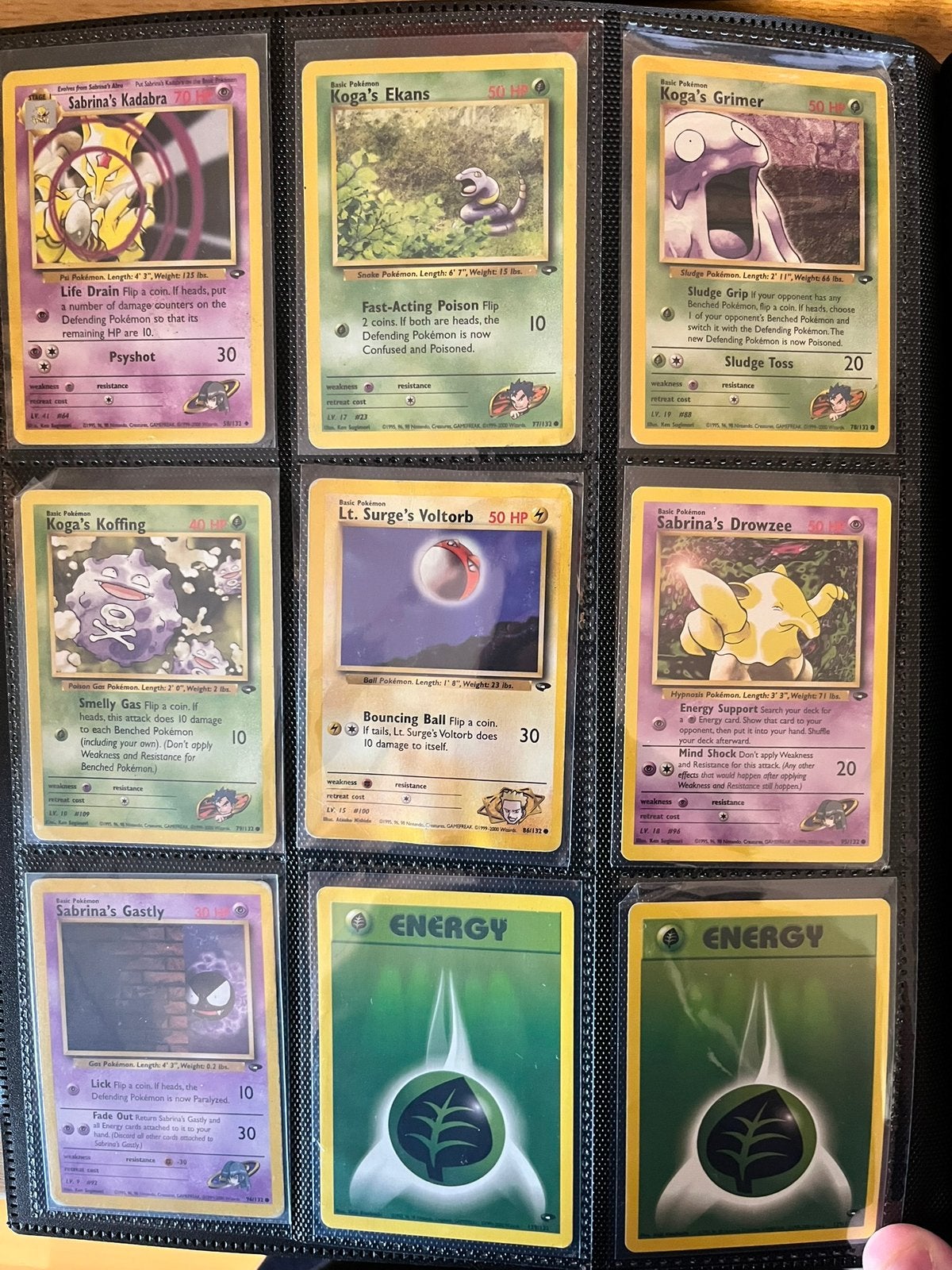Pokémon Gym Heroes & Gym Challenge kaarten, Ophalen of Verzenden, Zo goed als nieuw, Meerdere kaarten