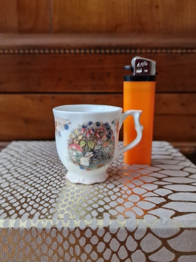 Royal Doulton Brambly Hedge miniatuur bekertje autumn, Verzenden, Nieuw, Porselein, Overige typen