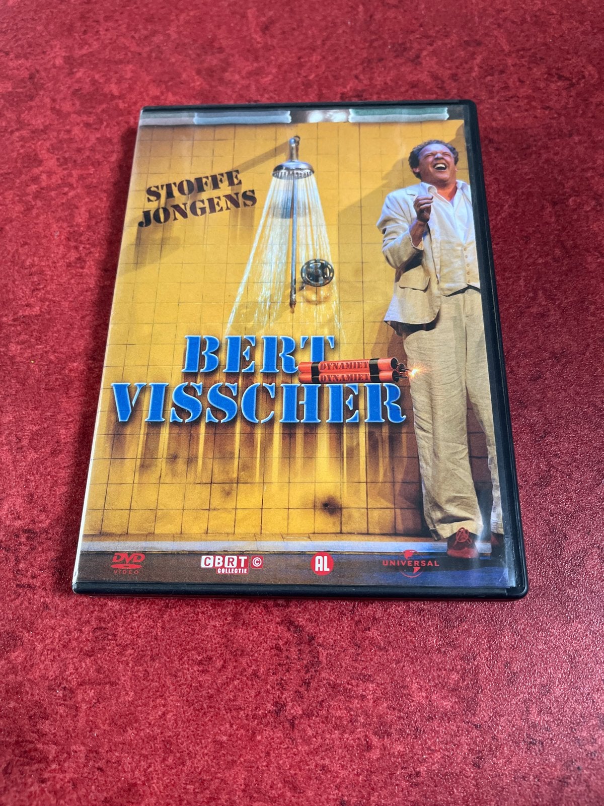 Bert Visscher - Stoffe Jongens DVD, Bonusmateriaal, Zo goed als nieuw, Vanaf 6 jaar, Cabaret