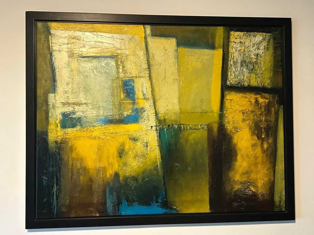 Abstract schilderij, Ophalen of Verzenden