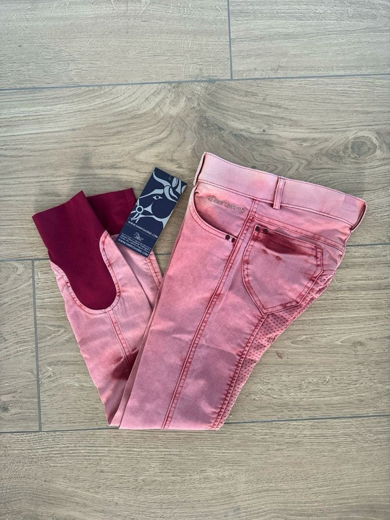 Harry’s horse rijbroek LouLou Arendal Full grip roze, Ophalen, Kinderen, Dressuur, Nieuw
