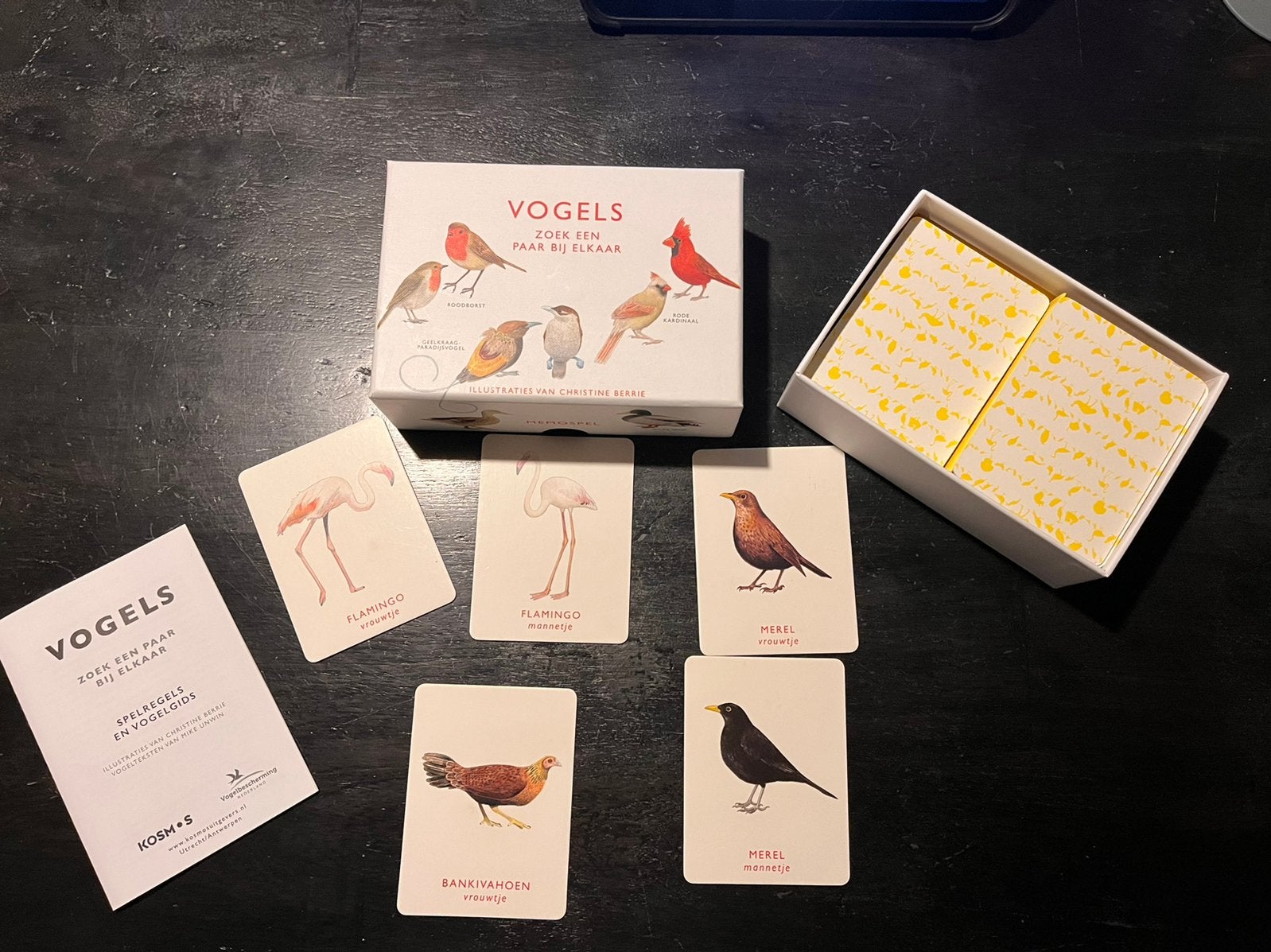 Vogels Kosm.s memory spel, Ophalen of Verzenden, Zo goed als nieuw