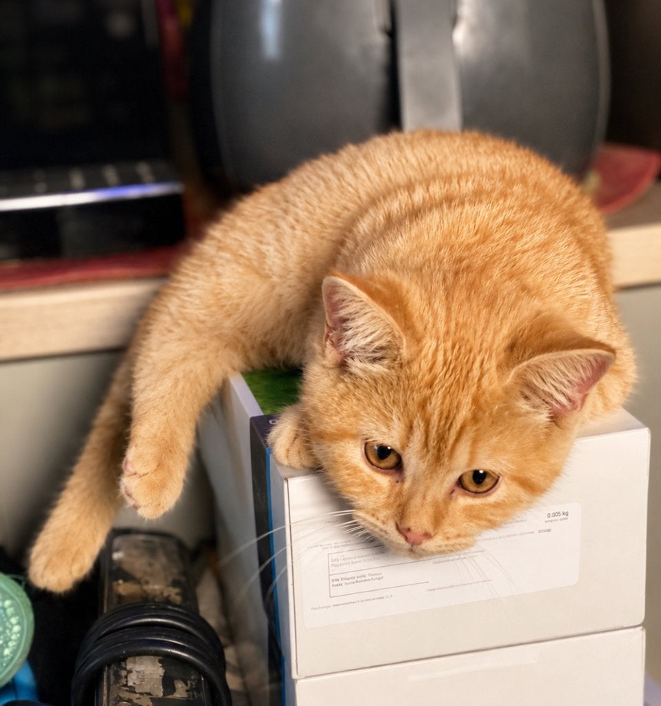 Rood katertje britse korthaar x, Dieren en Toebehoren, Katten en Kittens | Raskatten | Korthaar, Poes, Ontwormd, 0 tot 2 jaar