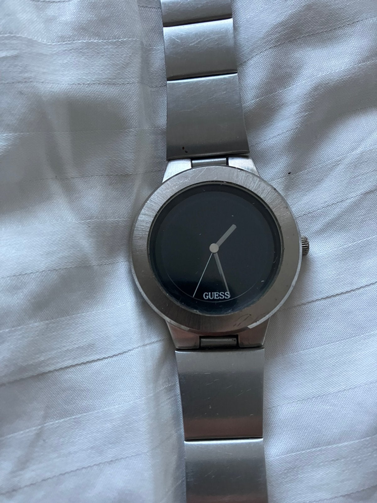 Horloge Guess met bijpassende band, Overige merken, Staal, Gebruikt, Staal