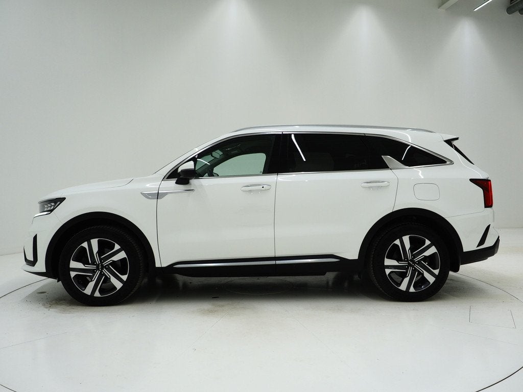 Kia Sorento 1.6 T-GDI Plug-in Hybrid 4WD 7p. | Trekhaak | Ca, Auto's, Kia, Stof, Gebruikt, Zwart, 4 cilinders