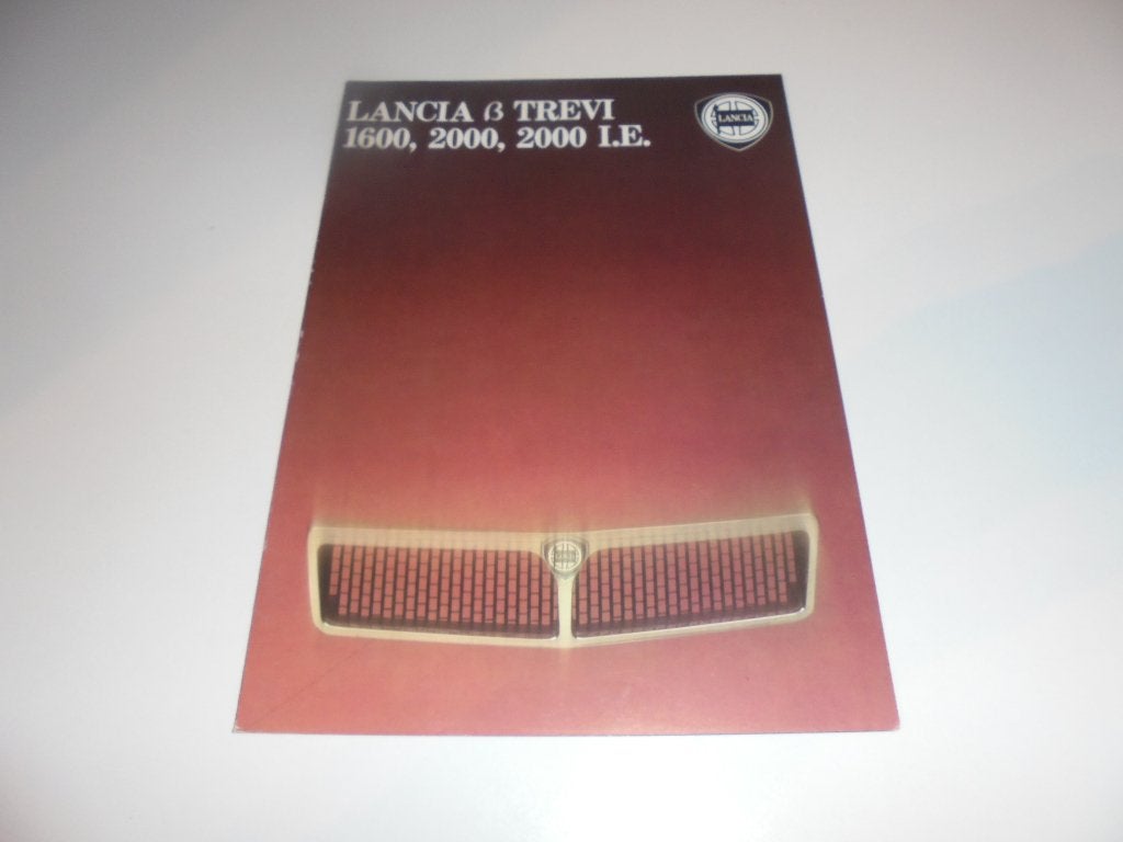 brochure Lancia Trevi, Ophalen of Verzenden, Zo goed als nieuw, Overige merken