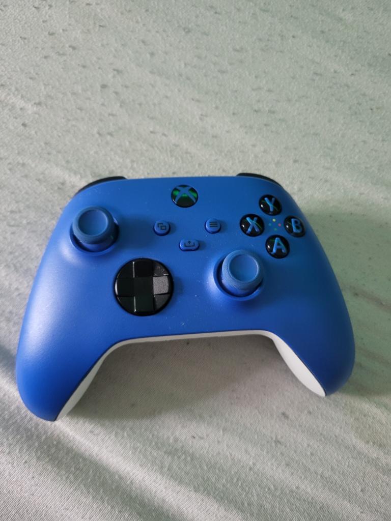 Xbox Series X/S Controller - Deep Blue, Spelcomputers en Games, Spelcomputers | Xbox | Accessoires, Ophalen, Xbox Series S, Zo goed als nieuw