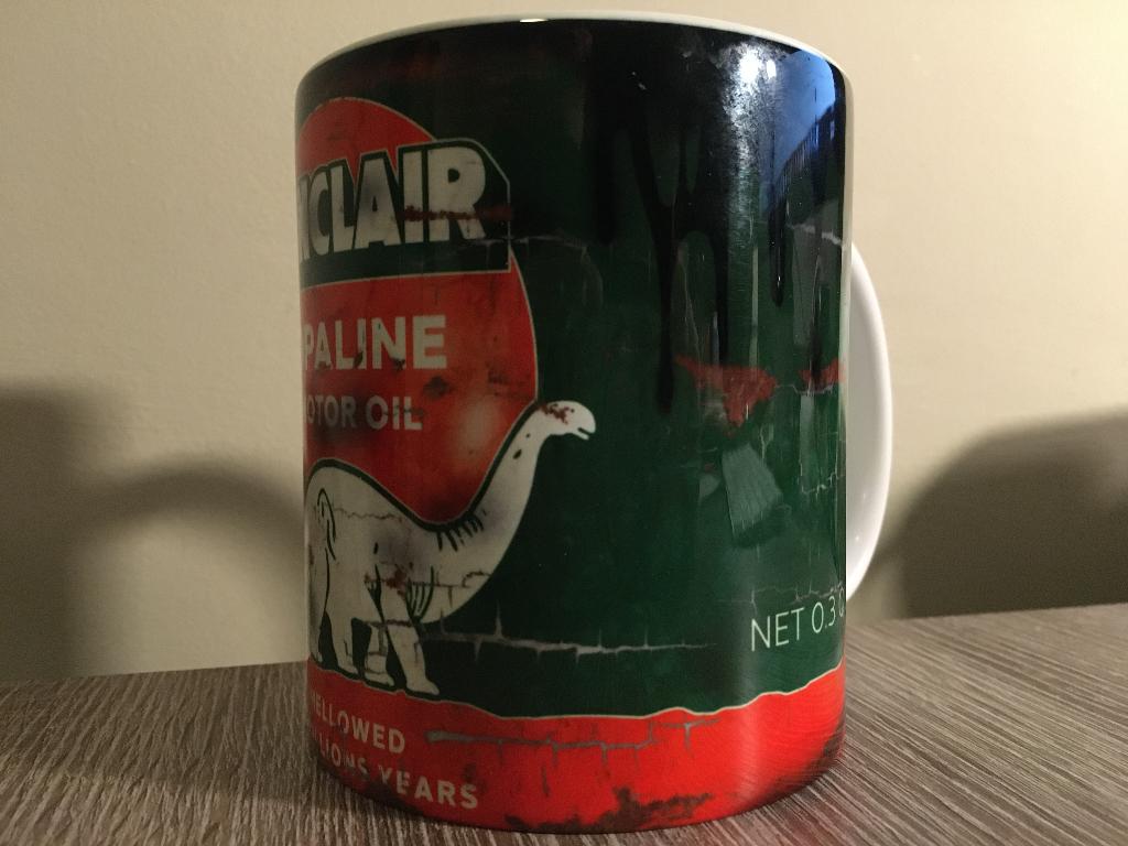 ✅ Sinclair Motor Oil mok Vintage olie F1 Autosport NIEUW, Ophalen of Verzenden, Nieuw, Motoren
