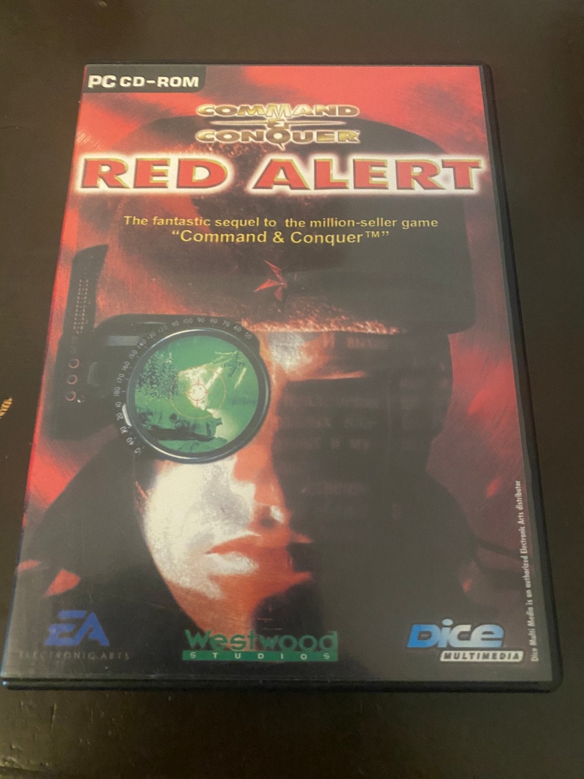 PC Game: Command & Conquer - Red Alert 1, 1 speler, Ophalen of Verzenden, Zo goed als nieuw, Strategie en Constructie
