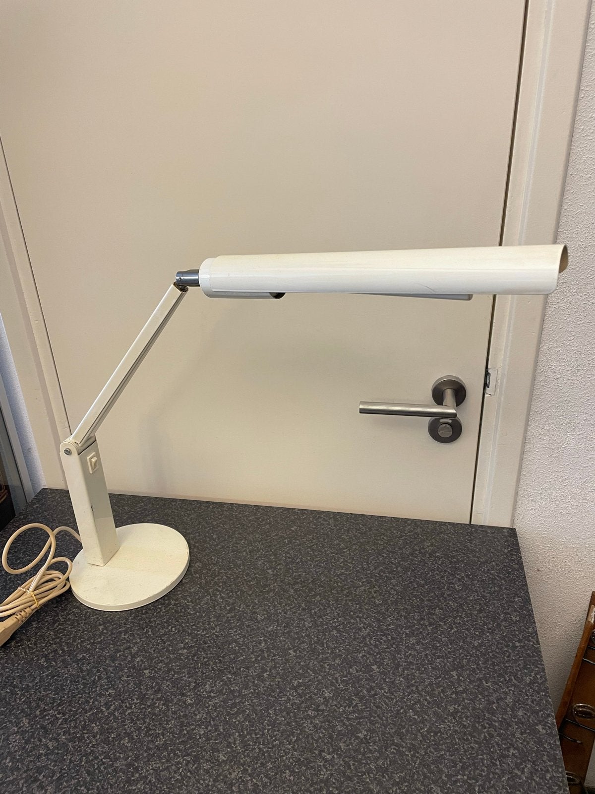 Hala Zeist Architect Lamp - Vintage Bureaulamp, Huis en Inrichting, Gebruikt, Overige merken, Vintage, Wit