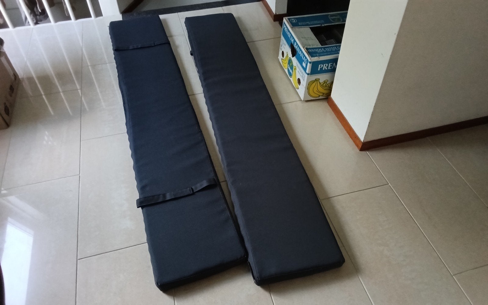 bankkussens picknicktafel z.g.a.n, Ophalen, Grijs, Rechthoekig, Handgemaakt