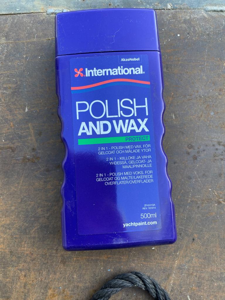 International Polish en Wax 500ml - Bootonderhoud, Ophalen of Verzenden, Nieuw, Onderhoud en Reparatie