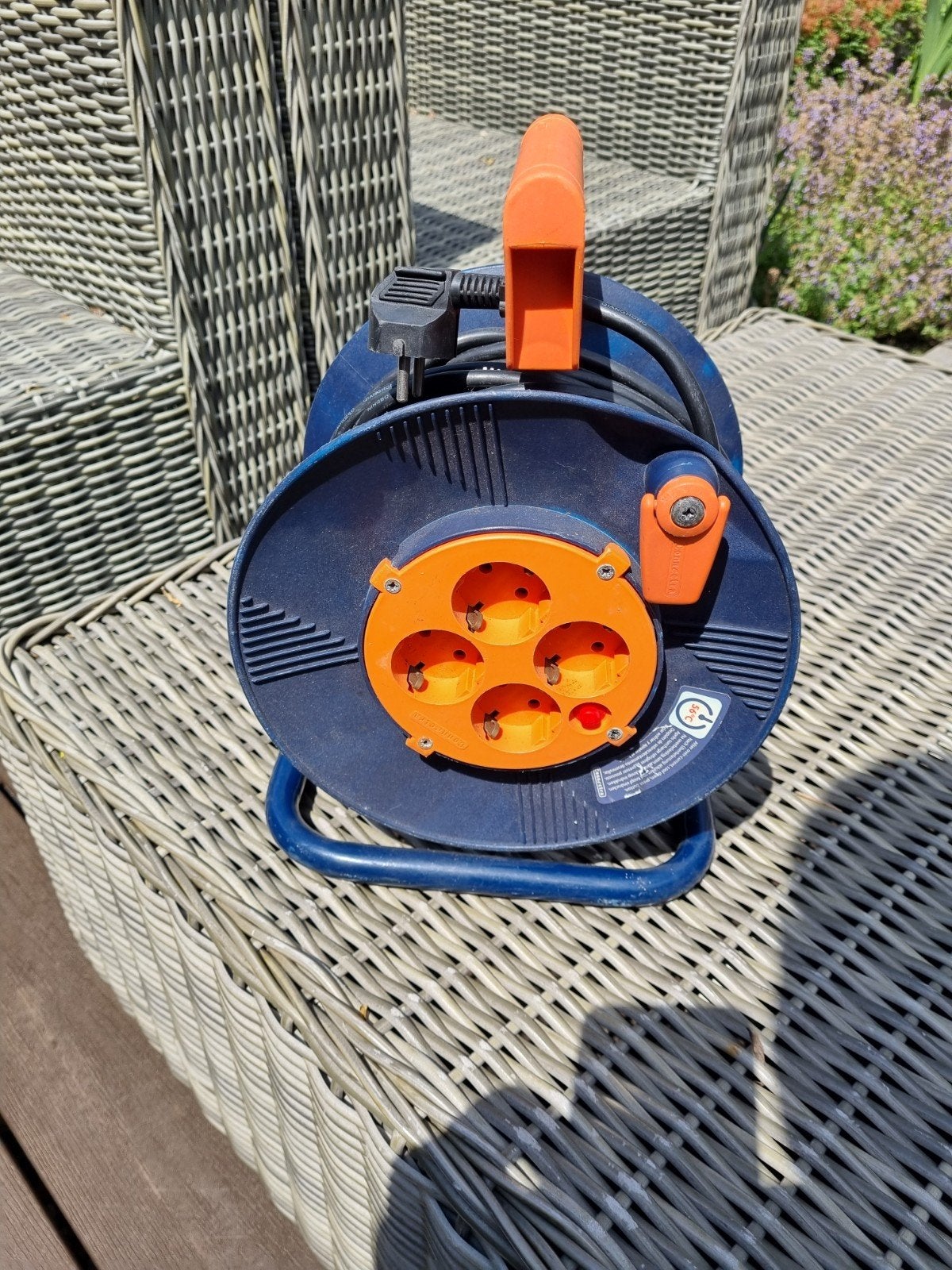 Connectra kabelhaspel 25 mtr, 3G 1,5mm, Doe-het-zelf en Verbouw, Elektra en Kabels, Ophalen, Zo goed als nieuw, Kabel of Snoer