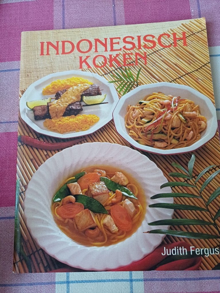 Judith Ferguson indonesisch koken. Naam op binnenblad., Ophalen, Gelezen, Judith Ferguson, Azië en Oosters