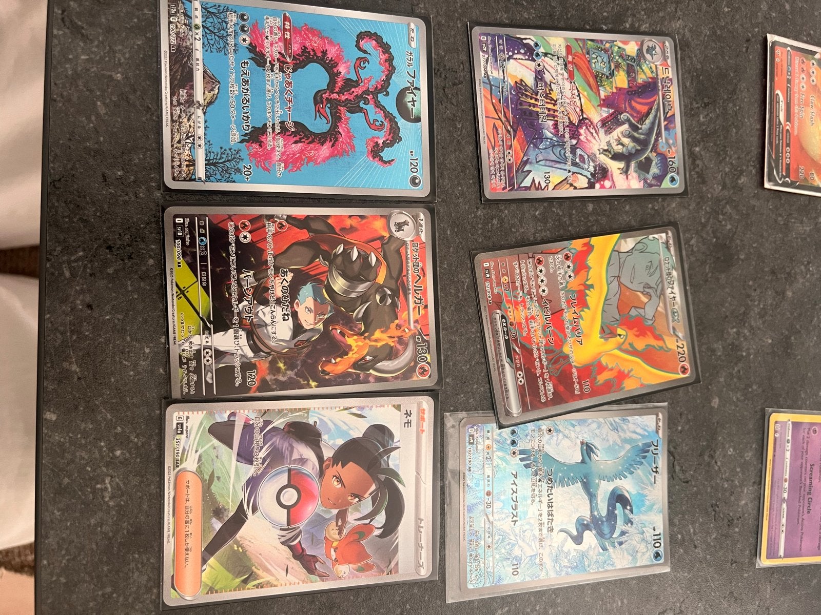 (Trade mogelijk) Pokémon kaarten engels japans en koreaans, Ophalen of Verzenden, Gebruikt, Meerdere kaarten, Foil