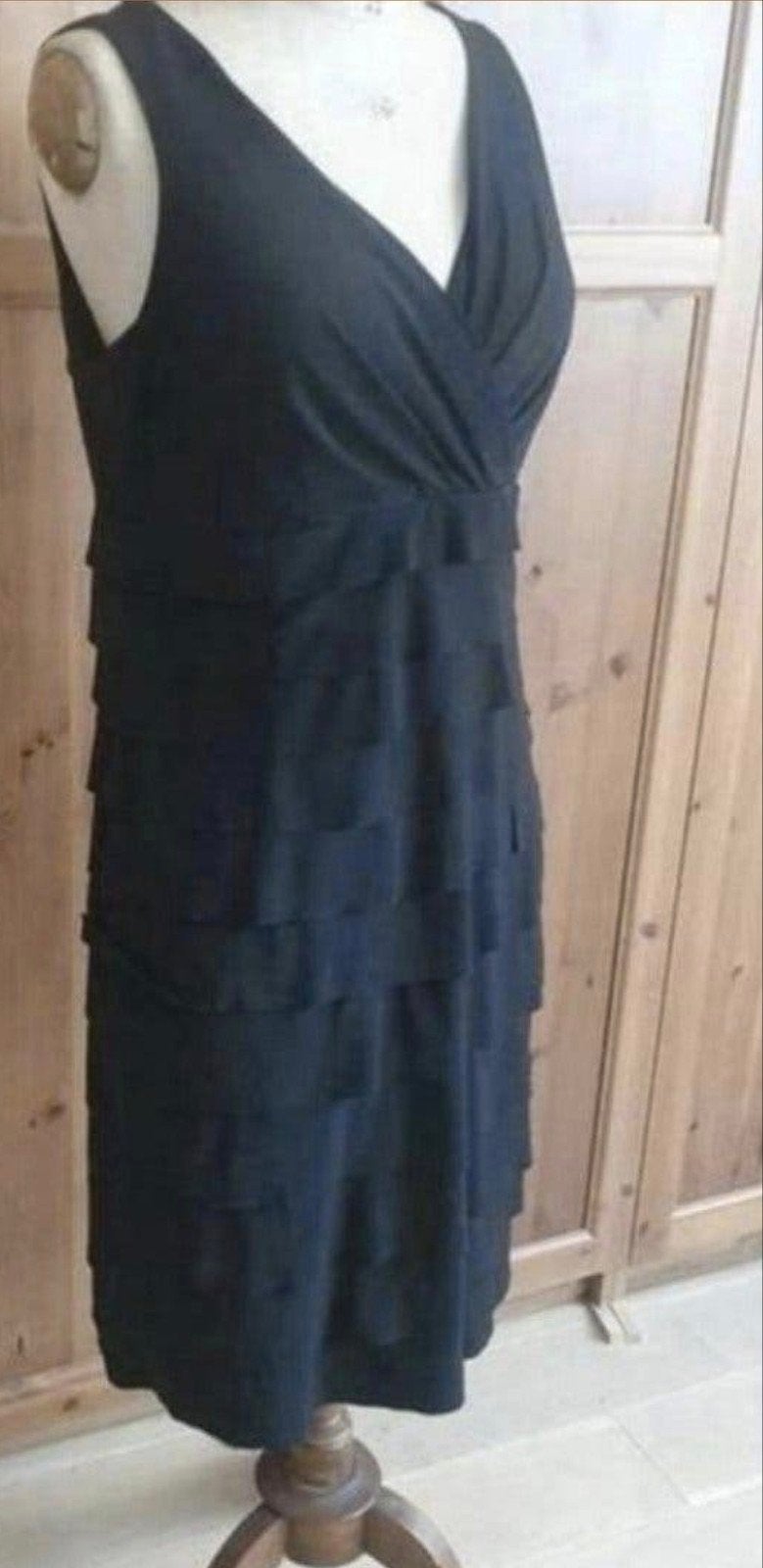 mooi sexy romantische jurk  2de helft, Maat 38/40 (M), Zwart, Ophalen of Verzenden, Zo goed als nieuw