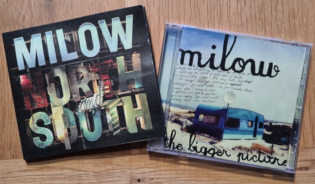 MILOW - The bigger picture & North and south ( 2 CDs ), Ophalen of Verzenden, Zo goed als nieuw, Singer-songwriter
