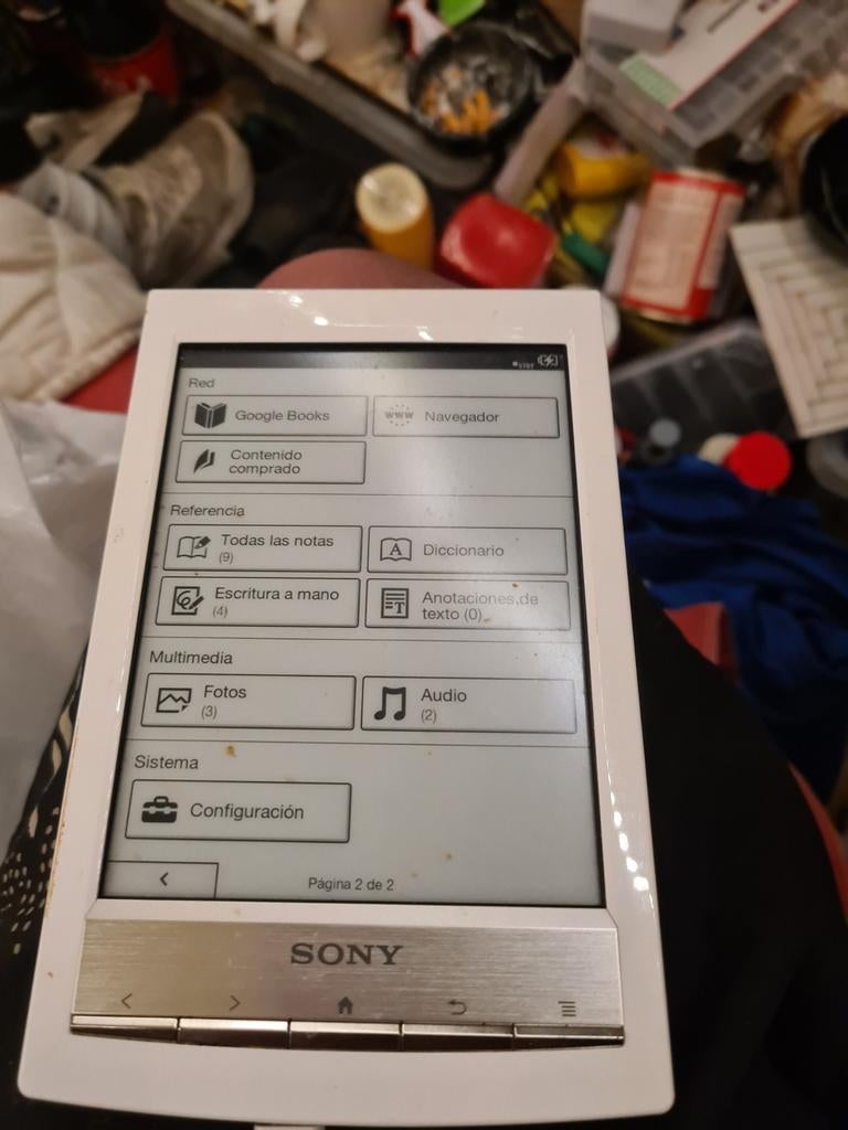Sony Reader PRS-T1 e-reader - Wit, Ophalen of Verzenden, Zo goed als nieuw, 4 GB of minder, 7 inch