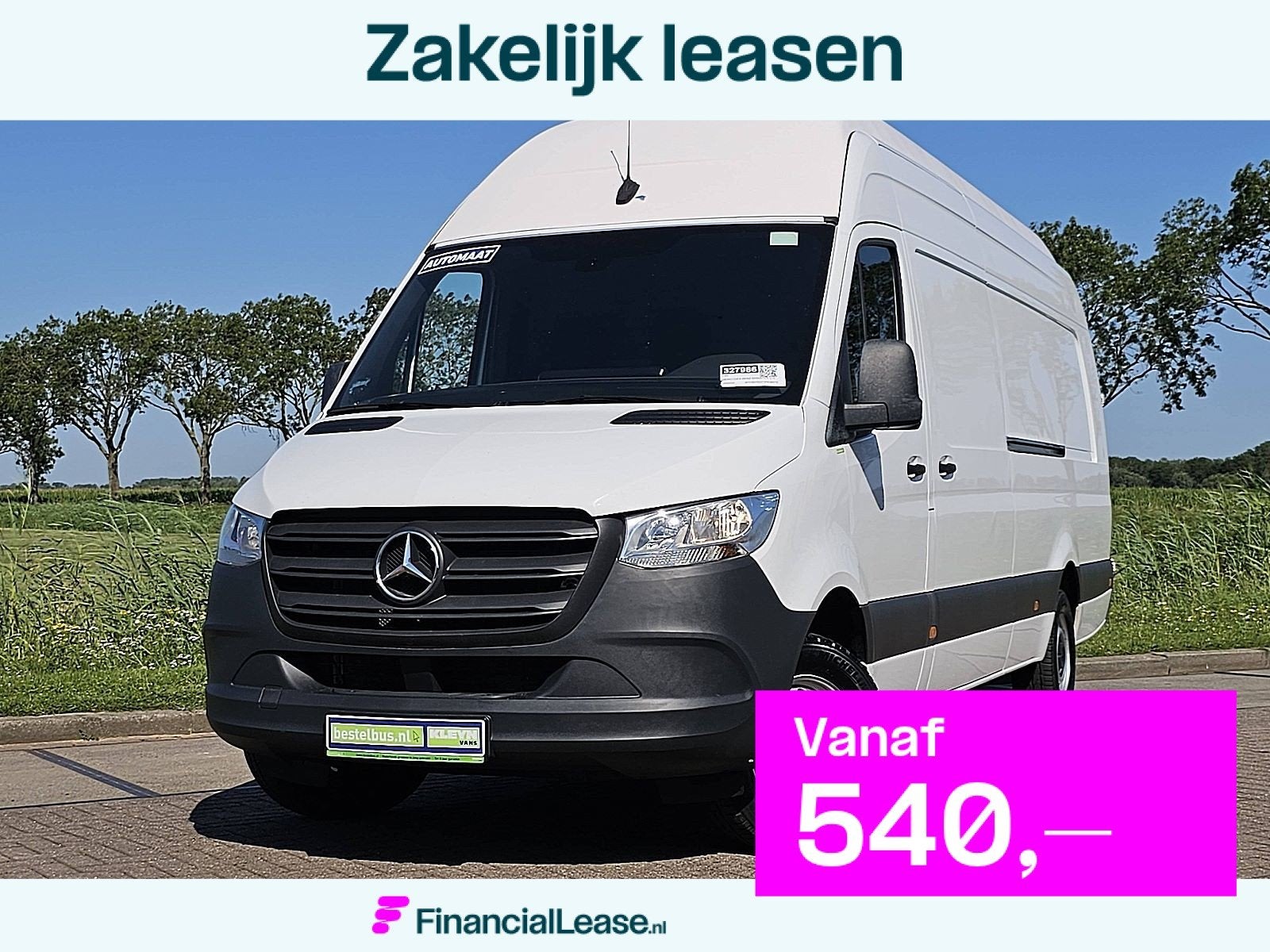 MERCEDES-BENZ SPRINTER 315 L4H3 XXL 2x Schuifdeur Automaat M, Automaat, Gebruikt, Euro 6, 150 pk